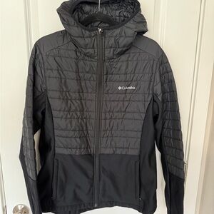Columbia Jacket Black Womens Sz XL
